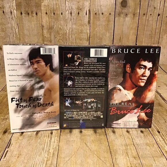 Bruce Lee Lot of 5 Sealed VHS Movies Martial Arts - Picture 3 of 6